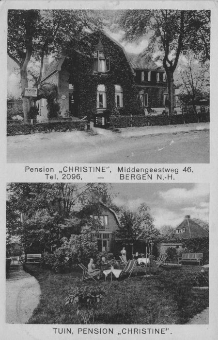 HVB FO 00072  Pension Christine, Midden Geestweg 46