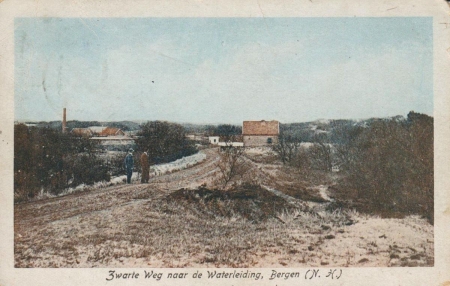 HVB FO 00235  Zwarteweg met waterleidinggebouwen