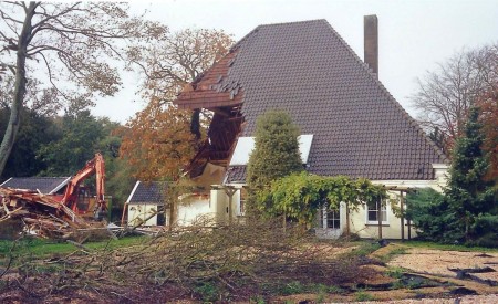 HVB FO 00479  Afbraak boerderij Duinhoeve, Breelaan