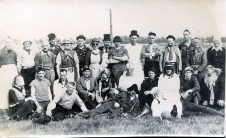 HVB FO 00652  Bevrijdingsfeest Zanegeest, 31 augustus 1945