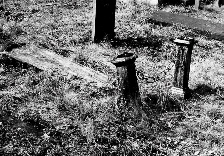 HVB FO 00733  Verwaarloosd graf op de Oude Begraafplaats