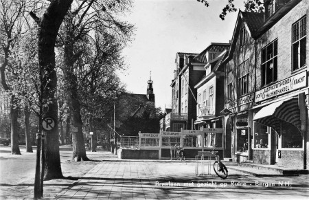 HVB FO 01023  Breelaan gezien vanaf Stationsstraat, ca 1957